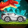 fun kid racing dinosaurs world