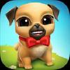 my virtual pet dog  louie the pug