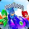 pj masks rush: kart racing