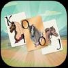 solitaire horse game: cards